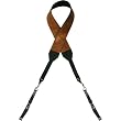 Heavy Leather NYC Classic Strap for Nikon, Canon, Pentax and Hassseblad SLR (Saddle Tan)