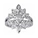 1.10ct tw diamond romantic right hand ring (Platinum)