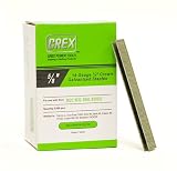GREX GNS18-15 18 Gauge 1/4-Inch Crown 5/8-Inch Length Galvanized & Coated Staples (5,000 per box)