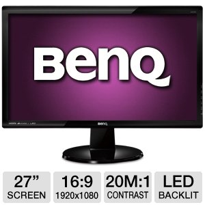 BenQ Official MLG Monitor RL2455HM 24-Inch Screen LED-lit Monitor
