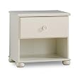 Sand Castle Nightstand in Pure White Finish By South Shore Furniture