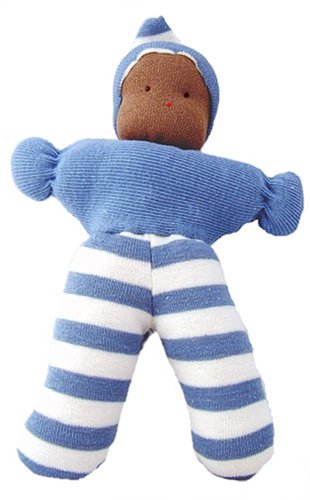 Under the Nile Organic Cotton Ethnic Minimo Doll - Blue