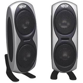 411j1CXHlAL. SL500 AA280  Tripp Lite SP5000USB Notebook/Laptop Portable Theater USB Speakers   $33 Shipped