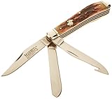 UPC 871373003017 product image for Marbles Hunters Three Blade Knife, 3 7/8in. Closed KB279 3 BLADE STAG BONE | upcitemdb.com