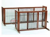 411j5EgCnYL. SL160  New Large Iron Freestanding Pet Dog Fence Baby Gate Fence