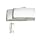 Stainless Steel 304 Spring Loaded Draw Latch, Satin Finish, Non Locking, 3 15/16" Length (Pack of 1)