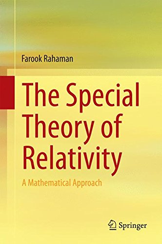 The Special Theory of Relativity: A Mathematical Approach