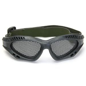 Gafas Tacticas Rejilla Protección Ojos Militar Seguridad Supervivencia Negro