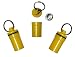 3 Geocaching Pill Holder Camping Geocache Case Box Keychain