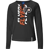 Philadelphia Flyers Womans NHL Astronomy Split Neck Top