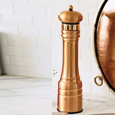 William Bounds 04835 12" Professional Copper Pepper Mill