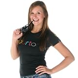 Burton Damen T-Shirt WMN BRT PUZZLE BITE, TRUE BLACK