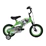 Kawasaki Mono Boys 12- Inch Bicycle, Black/Green