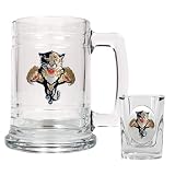 Florida Panthers Beer Mug And Shot Glass Boilermaker Set