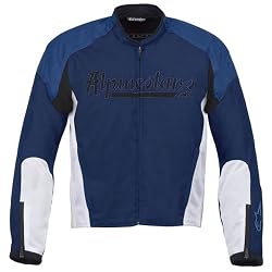 Alpinestars Force Air-Flo Men's Textile Street Racing Motorcycle Jacket - Blue