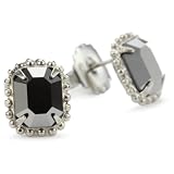 Sorrelli Chantilly Lace Crystal Emerald Cut Si