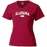Nike Alabama Crimson Tide Crimson Ladies Classic Logo T-shirt