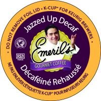 Emeril's Jazzed Up Decaf 4 Boxes of 24 K-Cups