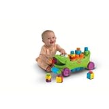 Fisher-Price Stack ‘n Surprise Blocks Musical Croc Block Wagon