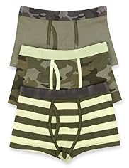 3 Pack Cotton Rich Camouflage Trunks