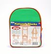 First Learning Natural Building Blocks - 40-pc Set in Mini Back Pack First Learning Natural Building Blocks - 40-pc Set in Mini Back Pack