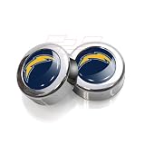 San Diego Chargers License Plate, Frame Chrome Screw Covers