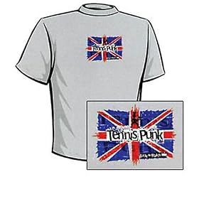 Buy Balle de Match Mens Tennis Punk T-Shirt - Grey Heather by Balle de Match