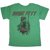 Star Wars Distressed Boba Fett Mens T-Shirt by Junk Food