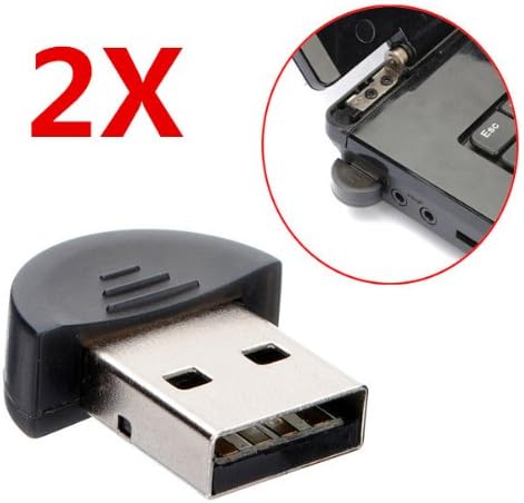 2XSuper Mini Bluetooth 2.0 Adapter Dongle-Vista Compatible.