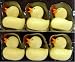  : 6 Mini Rubber Duck, Ducky Refigerator Magnets