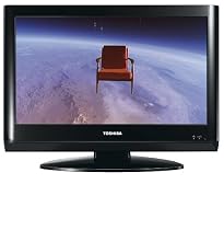 Toshiba 19AV615DB 19-inch Widescreen HD Ready LCD TV with Freeview - Black