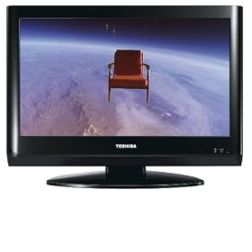 Toshiba 19AV615DB 19-inch Widescreen HD Ready LCD TV with Freeview - Black