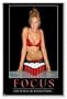 Focus - Beer Pong Poster 24"x36" Art Print Poster