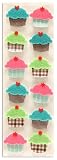 Martha Stewart Crafts Dimensional Cupcake Stickers By The Package