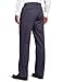 Lee Men's Comfort Waist Custom Relaxed Fit Flat Front Pant, New Navy, 36W x 32L