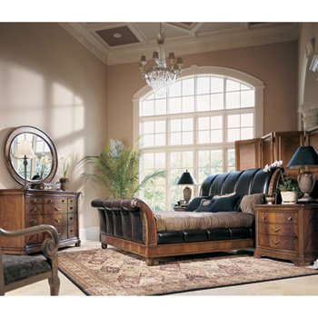 Bob Mackie Home Classics Sleigh Bedroom Set by American Drew