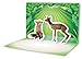 Kisses Pop-Up Notecards: 10 Pop-up Notecards & Envelopes (Animal Themed Pop Up Greeting Card, Blank Interior Stationery)
