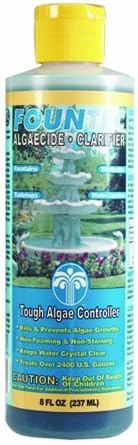 EasyCare FounTec Algaecide and Clarifier, 8 oz. Bottle by EasyCare