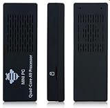 Gulu® MK908 Google Android 4.1 Mini PC TV Box RK3188 Quad Core 2G/8G BT Black