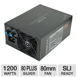 EVGA Classified SR-2 1200 Watt Continuous Power ATX  No Power Supply 100-PS-1200-GR