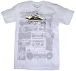 Boombox Guys T-shirt in White by Atticus Clothing