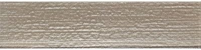 Driftwood 3" x 12" Glass Textured Tile in Oyster Gray
