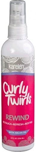 Curly Twirls Rewind (Retouch Refresh Restyle) with Argan Oil 8 Oz