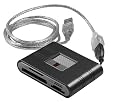 Kingston 19-in-1 USB 2.0 Flash Memory Card Reader FCR-HS219/1