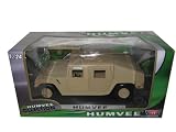 Humvee Military Tow Missile Carrier Tan 1:24 Diecast