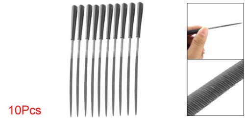 Amico Metalsmith Tools Round Nose Needle File 10Pcs w Pouch