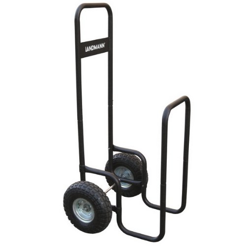 Landmann USA 82427 Log Caddy with Cover, Black
