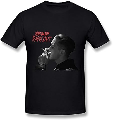 G Eazy When It's Dark Out Tour 2016 Concert T Shirt For Men Black