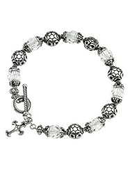 925 Sterling Silver Good And Perfect Bracelet W\St