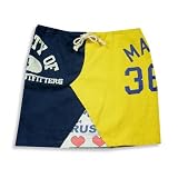 Gold Rush - Girls Sweatskirt, Navy, Yellow